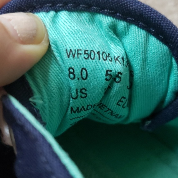 Keds navy and white canvas sneakers size 8 - Picture 7 of 7